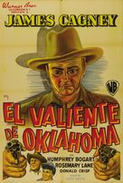The Oklahoma Kid - Argentinian Movie Poster (xs thumbnail)
