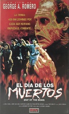 Day of the Dead - Spanish VHS movie cover (xs thumbnail)