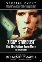 Ziggy Stardust and the Spiders from Mars - British Re-release movie poster (xs thumbnail)