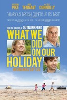 What We Did on Our Holiday - British Movie Poster (xs thumbnail)
