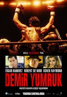 Hands of Stone - Turkish Movie Poster (xs thumbnail)