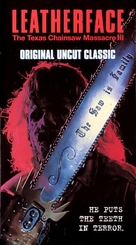 Leatherface: Texas Chainsaw Massacre III - VHS movie cover (xs thumbnail)