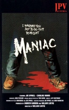 Maniac - Austrian VHS movie cover (xs thumbnail)