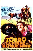 Zorro&#039;s Black Whip - Belgian Movie Poster (xs thumbnail)