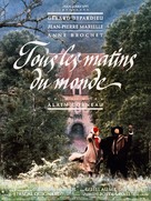 Tous les matins du monde - French Movie Poster (xs thumbnail)
