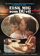Je t&#039;aime moi non plus - Danish Movie Poster (xs thumbnail)