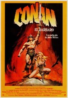 Conan The Barbarian - Spanish Movie Poster (xs thumbnail)