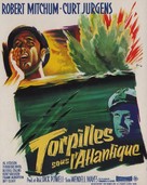 The Enemy Below - French Movie Poster (xs thumbnail)