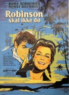 Robinson soll nicht sterben - Danish Movie Poster (xs thumbnail)