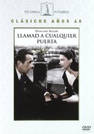 Knock on Any Door - Spanish DVD movie cover (xs thumbnail)