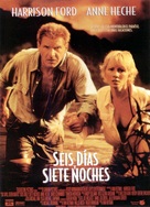 Six Days Seven Nights - Spanish Movie Poster (xs thumbnail)
