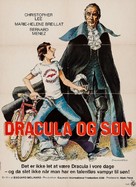 Dracula p&egrave;re et fils - Danish Movie Poster (xs thumbnail)