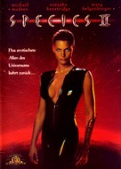 Species II - German DVD movie cover (xs thumbnail)