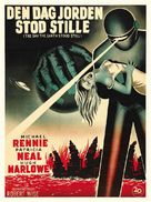 The Day the Earth Stood Still - Danish Movie Poster (xs thumbnail)