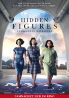 Hidden Figures - German Movie Poster (xs thumbnail)