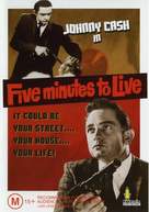 Five Minutes to Live - Australian DVD movie cover (xs thumbnail)
