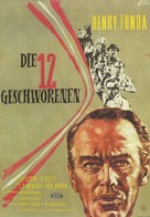 12 Angry Men - German Movie Poster (xs thumbnail)