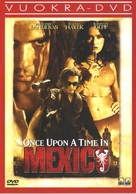 Once Upon A Time In Mexico - Finnish Movie Cover (xs thumbnail)