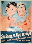 Romance on the High Seas - Danish Movie Poster (xs thumbnail)