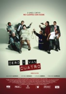 Cero y van cuatro - Mexican Movie Poster (xs thumbnail)