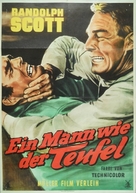 A Lawless Street - German Movie Poster (xs thumbnail)