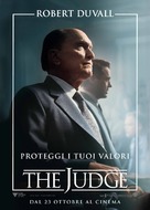 The Judge - Italian Movie Poster (xs thumbnail)