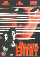 Unlawful Entry - British DVD movie cover (xs thumbnail)