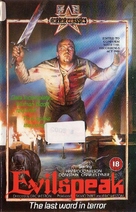 Evilspeak - British VHS movie cover (xs thumbnail)