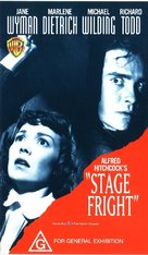 Stage Fright - Australian VHS movie cover (xs thumbnail)