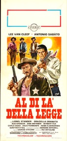 Al di l&agrave; della legge - Italian Movie Poster (xs thumbnail)