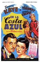 On the Riviera - Spanish Movie Poster (xs thumbnail)