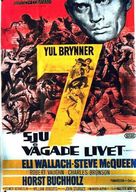 The Magnificent Seven - Swedish Movie Poster (xs thumbnail)