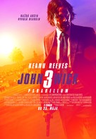 John Wick: Chapter 3 - Parabellum - Slovak Movie Poster (xs thumbnail)