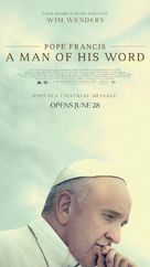 Pope Francis: A Man of His Word - Singaporean Movie Poster (xs thumbnail)
