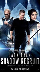 Jack Ryan: Shadow Recruit - Norwegian Movie Poster (xs thumbnail)