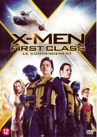 X-Men: First Class - Belgian DVD movie cover (xs thumbnail)
