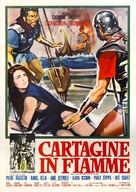 Cartagine in fiamme - Italian Movie Poster (xs thumbnail)