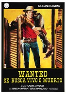 Wanted - Spanish Movie Poster (xs thumbnail)