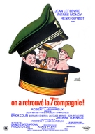On a retrouv&egrave; la 7e compagnie - French DVD movie cover (xs thumbnail)