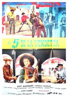 I cinque della vendetta - French Movie Poster (xs thumbnail)