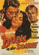 Duel in the Sun - German Movie Poster (xs thumbnail)