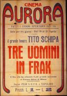 Tre uomini in frak - Italian Movie Poster (xs thumbnail)