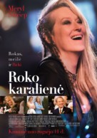Ricki and the Flash - Lithuanian Movie Poster (xs thumbnail)
