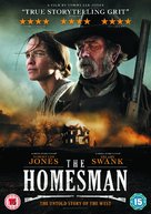The Homesman - British DVD movie cover (xs thumbnail)