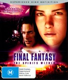 Final Fantasy: The Spirits Within - Australian Blu-Ray movie cover (xs thumbnail)
