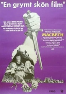 The Tragedy of Macbeth - Swedish Movie Poster (xs thumbnail)