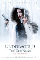 Underworld: Blood Wars - Vietnamese Movie Poster (xs thumbnail)