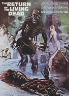 The Return of the Living Dead - Japanese Movie Cover (xs thumbnail)
