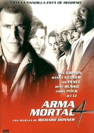 Lethal Weapon 4 - Mexican DVD movie cover (xs thumbnail)
