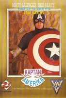 Captain America - Turkish VHS movie cover (xs thumbnail)